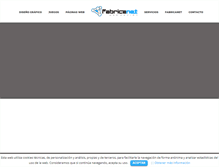 Tablet Screenshot of fabricanet.com